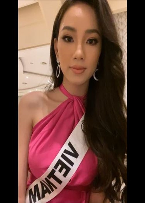 Ê-kíp của Ái Nhi đã liên lạc ban tổ chức can thiệp và vận chuyển số hành lý bị giữ đến sau. Ảnh chụp màn hình