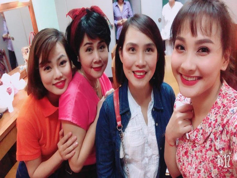 Theo Vietnamnet, Anh Thơ kết hôn với một kỹ sư. Nữ diễn viên cho biết, ông xã là người khó tính trong nghệ thuật. Ảnh: Người đưa tin