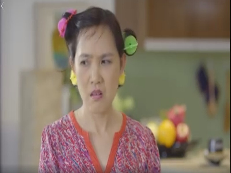 Anh Thơ còn được nhiều khán giả yêu thích khi đóng cô giúp việc Út bá đạo và vô duyên trong phim “Cả một đời ân oán”. Ảnh: Người đưa tin