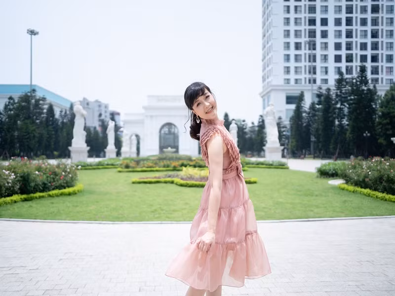 Nữ nghệ sĩ hài khoe vóc dáng thon gọn ở tuổi U50. Ảnh: FB Vân Dung