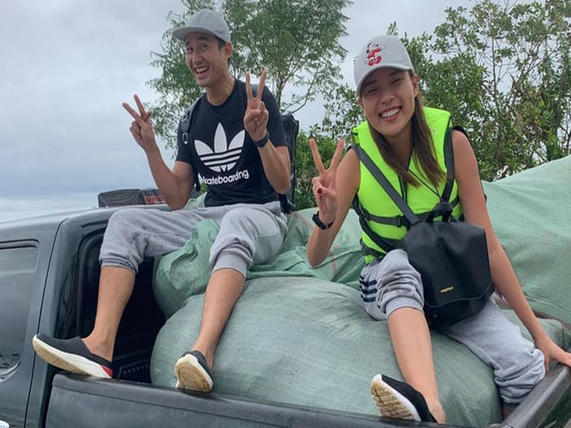 Mới đây, bà Phương Hằng réo tên vợ chồng Thúy Diễm - Lương Thế Thành về vấn đề từ thiện. "Lương Thế Thành - Thúy Diễm kêu gọi quyên góp 1 tháng. Tiền này đi đâu, về đâu, đã làm gì rồi? Bây giờ khóa Facebook là sao?", nữ đại gia này nói. Ảnh: Thương hiệu và pháp luật