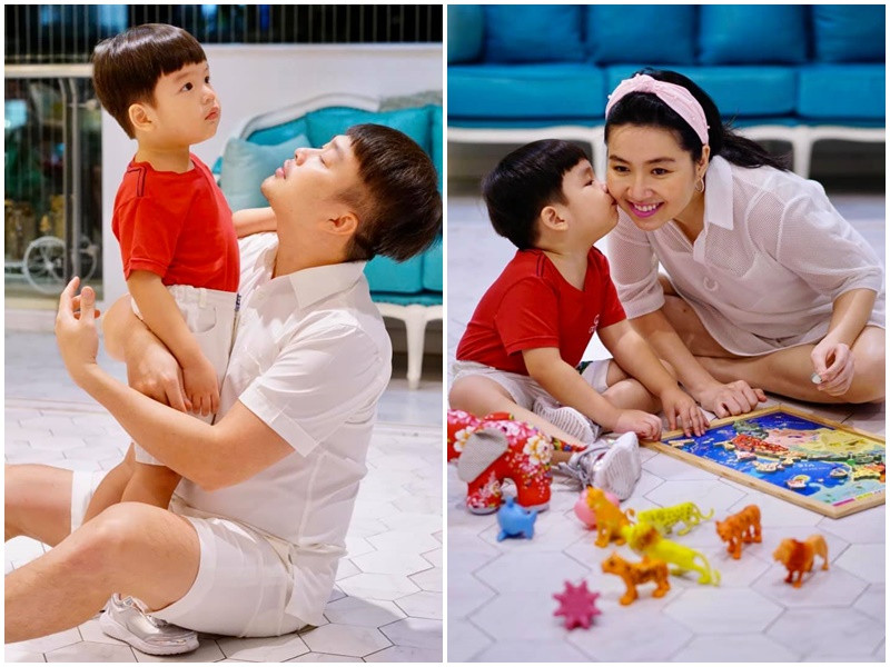 Sau thời gian chờ đợi, Lê Khánh và Tuấn Khải cũng có trái ngọt hôn nhân khi bé Tuấn Khang chào đời vào tháng 10/2018.