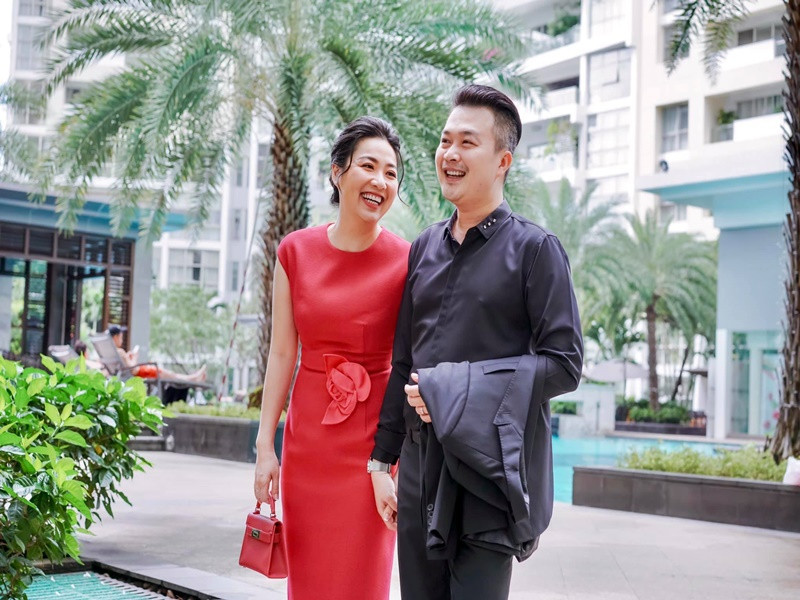 Lê Khánh chia sẻ, được làm vợ Tuấn Khải là niềm hạnh phúc lớn nhất của đời cô.