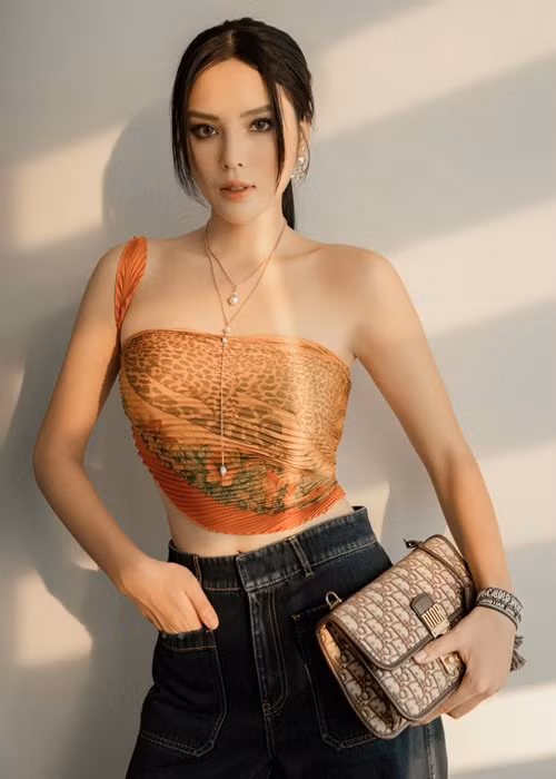 Kỳ Duyên ngày càng sành điệu. Ảnh: FB Kỳ Duyên