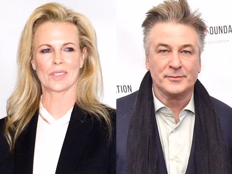 Alec Baldwin và Kim Basinger được xem là cặp vợ chồng lý tưởng ở Hollywood cho đến khi ly hôn trong ồn ào vào năm 2002 liên quan đến việc giành quyền nuôi con. Mãi sau này, mối quan hệ giữa nam tài tử và vợ cũ mới bớt căng thẳng. Ảnh: Eonline