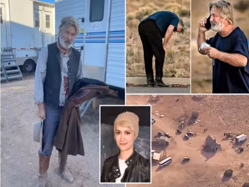 Mới đây, trên phim trường “Rust” ở bang New Mexico, Mỹ, Alec Baldwin vô tình sử dụng cây súng có chứa đạn thật đóng cảnh hành động khiến nữ đạo diễn hình ảnh Halyna Hutchins qua đời, đạo diễn Joel Souza bị thương nặng. Cảnh sát đang tiến hành thẩm vấn nhân chứng và chưa công bố kết luận điều tra vụ việc Alec Baldwin bắn chết người trên phim trường. Ảnh: New York Post