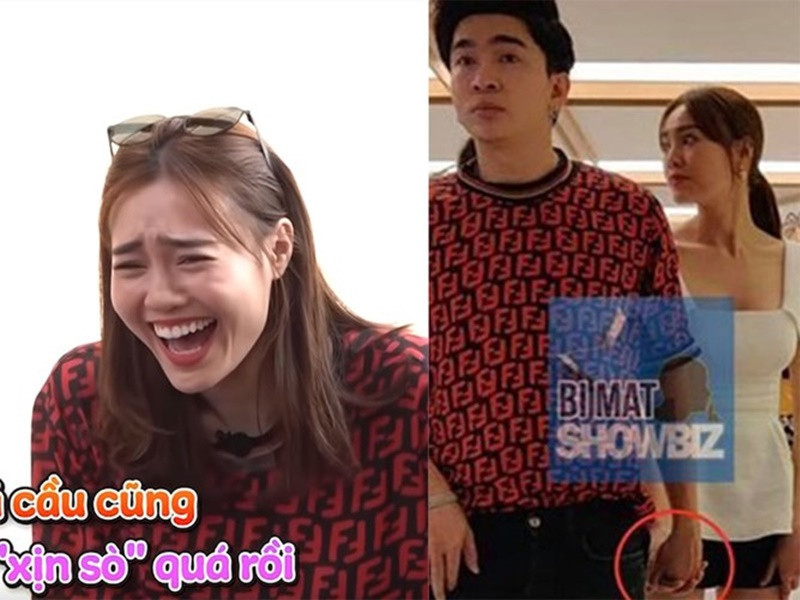 Trong tập 13 chương trình Running Man Vietnam mùa 1, Lan Ngọc từng mặc chiếc áo giống hệt Chi Dân diện khi bị bắt gặp nắm tay cô ở sân bay. Ảnh: Lao động