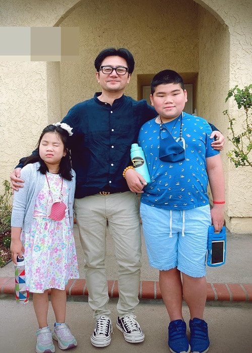 Các con của Trương Minh Cường đang sống cùng vợ cũ của nam diễn viên.