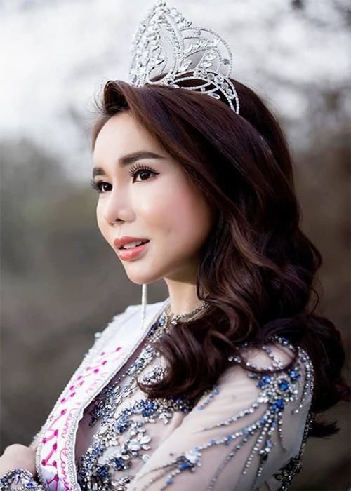 Kỳ Anh tung một số bức ảnh đẹp sau cuộc thi Miss Vietnam Continents 2018. Ảnh: Người lao động