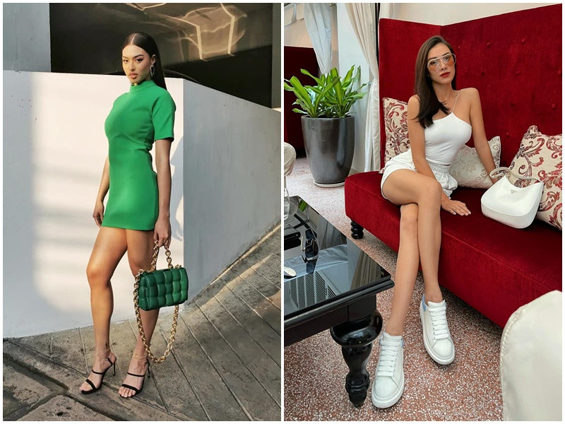 Kim Duyên và Anchilee gợi cảm không kém cạnh nhau.