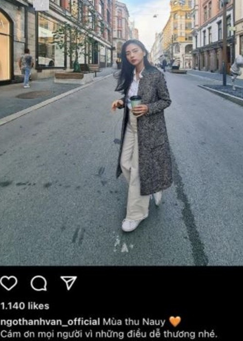 Sau khi khoe ảnh tình tứ, Ngô Thanh Vân và Huy Trần đều gửi lời cảm ơn đến khán giả đã chúc phúc cho chuyện tình của hai người.