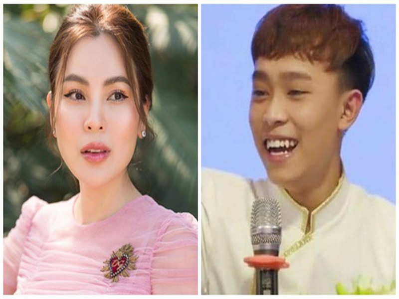 Ngoài Bầu Thụy, Hoa hậu Phương Lê cũng hứa giúp đỡ Hồ Văn Cường. Bà mẹ 3 con cho biết, cô sẵn sàng cho gia đình Hồ Văn Cường mượn căn hộ cao cấp 160m2 trong lúc nam ca sĩ chưa mua được nhà mới. Ảnh: FB Phương Lê, Hồ Văn Cường