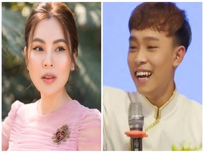 Ngoài Bầu Thụy, Hoa hậu Phương Lê cũng hứa giúp đỡ Hồ Văn Cường. Bà mẹ 3 con cho biết, cô sẵn sàng cho gia đình Hồ Văn Cường mượn căn hộ cao cấp 160m2 trong lúc nam ca sĩ chưa mua được nhà mới. Ảnh: FB Phương Lê, Hồ Văn Cường