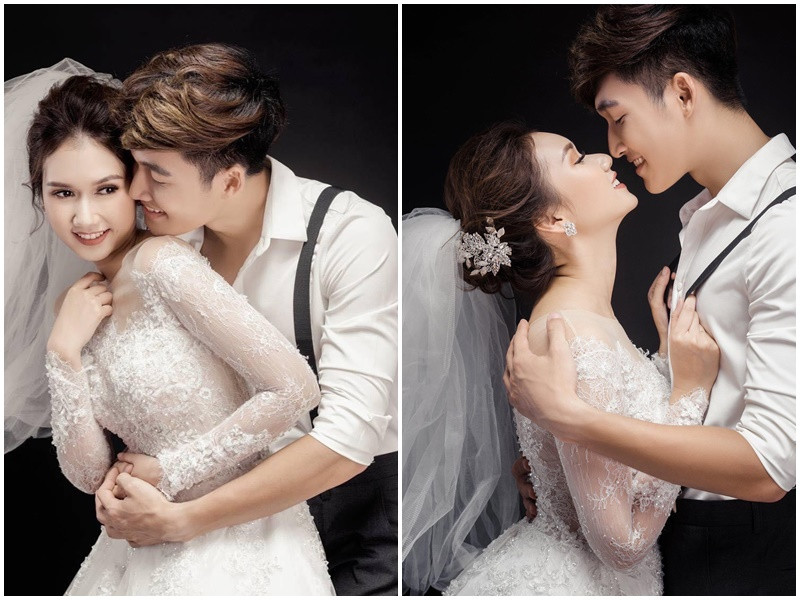 Cặp đôi có không ít khoảnh khắc ngọt ngào bên nhau. Ảnh: FB Hương Giang