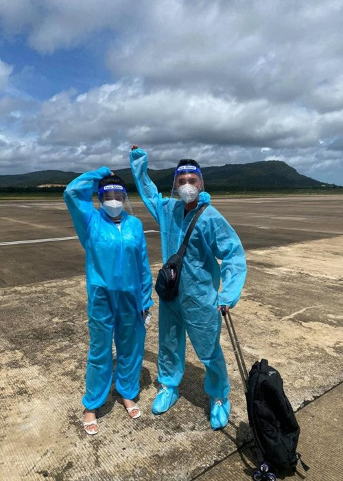 Trên trang cá nhân, Lương Bằng Quang vừa chia sẻ hình ảnh trở về Sài Gòn sau vài tháng bị kẹt ở Phú Quốc. Ảnh: FB Lương Bằng Quang