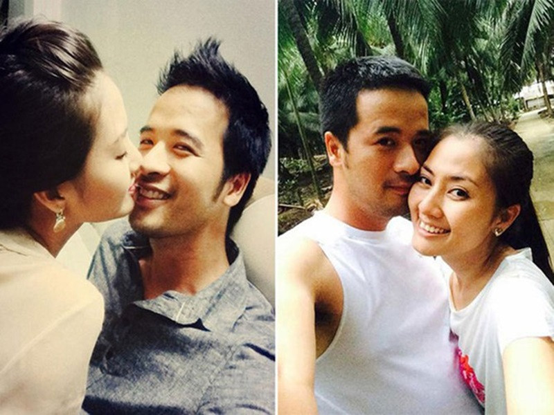 Nữ MC "Bạn muốn hẹn hò" được diễn viên Đoàn Minh Tài cầu hôn vào tháng 8/2014. Ngọc Lan từng hạnh phúc chia sẻ về đám cưới vào cuối năm 2014. Tuy nhiên, đến tháng 9/2014, Đoàn Minh Tài công khai chia tay Ngọc Lan. Anh cho biết, kế hoạch cưới là do Ngọc Lan nói, còn anh chưa từng nghĩ đến. Ảnh: FBNV