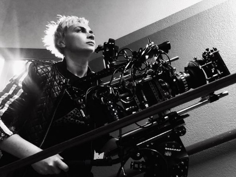 Halyna tốt nghiệp Học viện Điện ảnh Hoa Kỳ năm 2015 và quay một số phim ngắn trước khi bấm máy phim điện ảnh “Archenemy” (Kẻ thù không đội trời chung – 2020) với sự tham gia của Joe Manganiello. Ảnh: Instagram Halyna