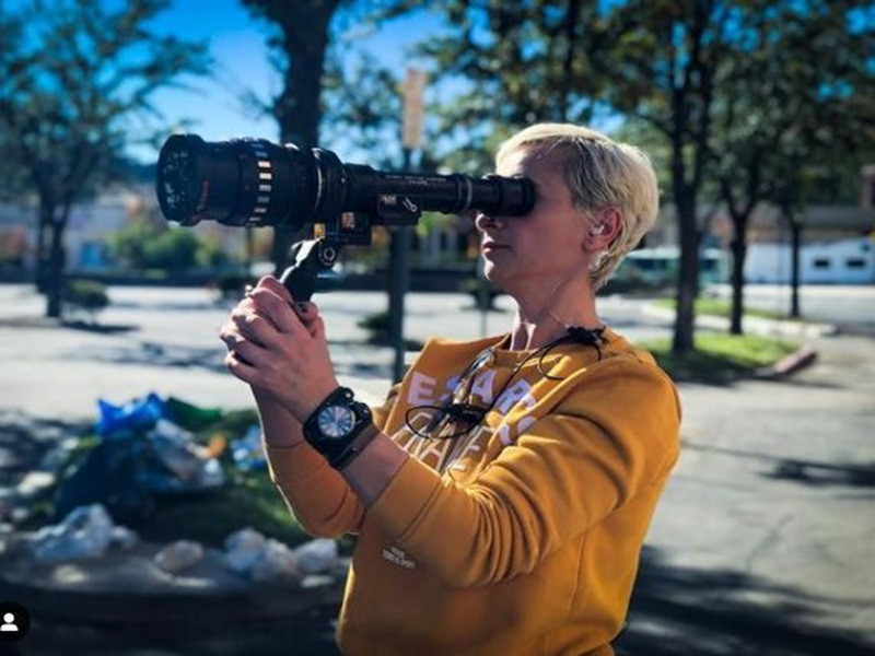 Một nhà quay phim cũng là bạn của Halyna - Michael Pessah chia sẻ: “Halyna là một người tuyệt vời, tích cực, sáng tạo và rất hào hứng khi làm phim". Ảnh: Instagram Halyna