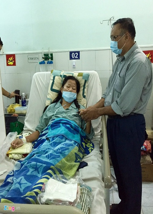 “Gia đình nội, ngoại đều hết lòng với tôi. Con trai ngoan ngoãn, hiếu thuận. Chồng dành tình yêu lớn cho mình. Tôi còn có duyên gặp bố Hoài Linh trong những ngày bệnh”, Thái Trân nói. Ảnh: Zing