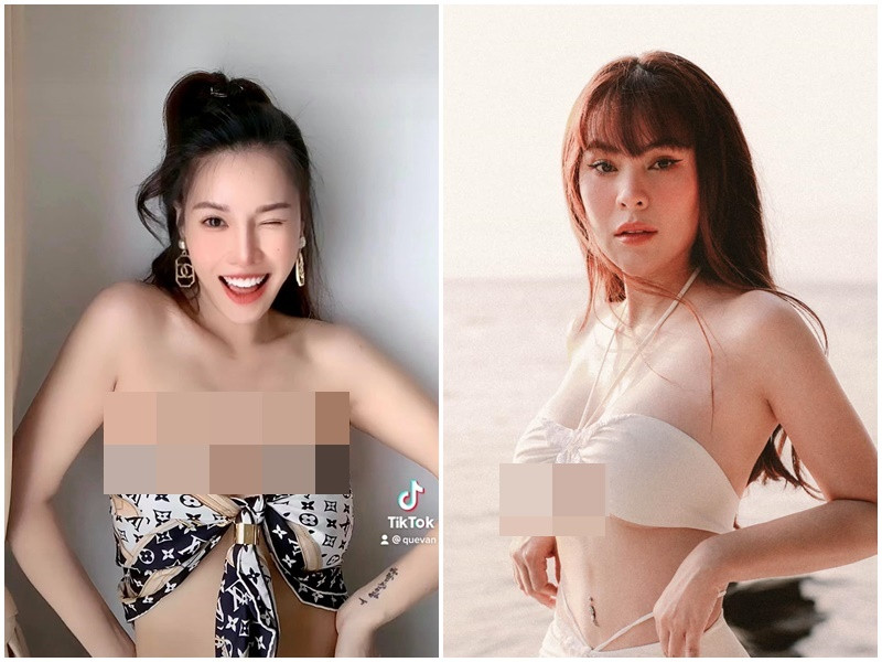 Quế Vân - Phương Lê không kém cạnh nhau về sắc vóc.