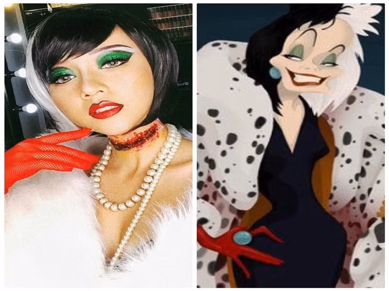 Băng Di trẻ trung, gợi cảm trong tạo hình Cruella De Vil của phim "101 chú chó đốm".
