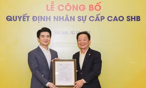 SHB co Pho Tong giam doc tre nhat ngan hang, la con trai “Bau Hien“