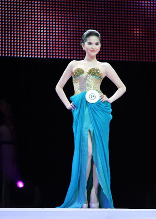 Năm 2011, Ngọc Trinh giành vương miện Miss Vietnam Continents. Ảnh: Miss Vietnam Continents