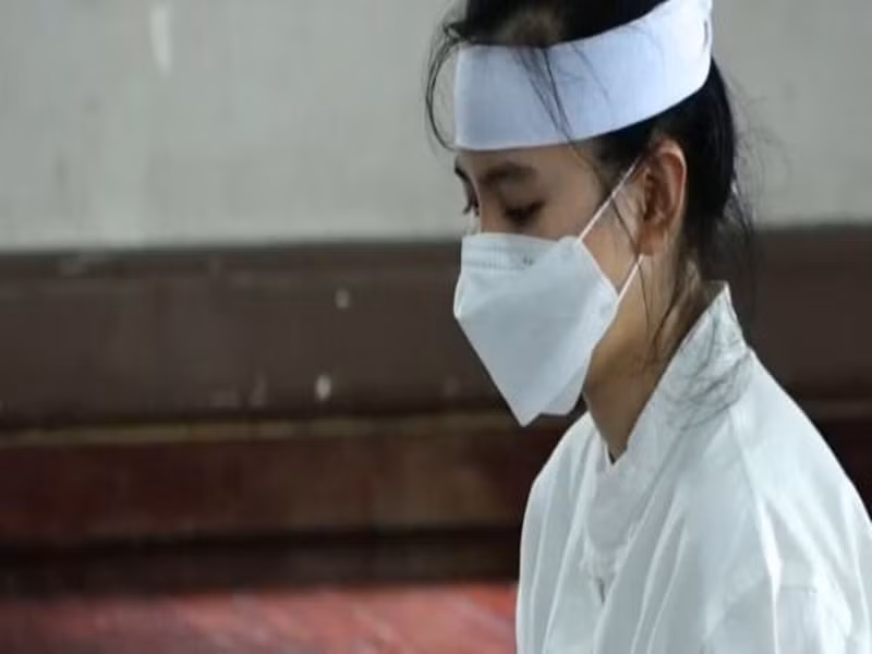 Sáng ngày 4/10, gia đình Phi Nhung chỉ tổ chức lễ cầu siêu mang tính nội bộ. Ảnh: Công lý và xã hội