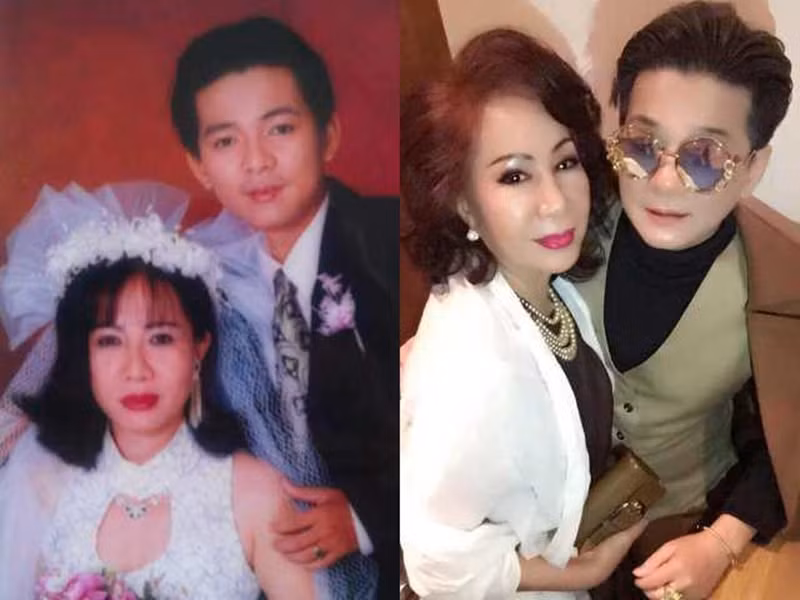  Vũ Hà là một trong những sao nam Việt lấy vợ hơn tuổi. Bà xã của nam ca sĩ tên Huyền Vân. Khi kết hôn, Vũ Hà 24 tuổi, làm thợ cắt tóc và mới tập tành đi hát còn Huyền Vân 32 tuổi, là một ca sĩ có chút tên tuổi. Ảnh: Sức khỏe và đời sống