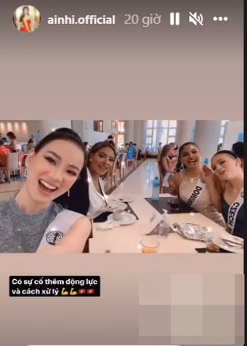 Chân dài sinh năm 1998 tỏ ra nhanh chóng nhập cuộc. Ảnh: chụp màn hình