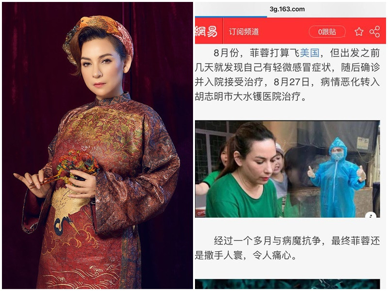 Báo Trung hết lời ca ngợi cố ca sĩ Phi Nhung Bao Trung het loi ca ngoi co ca si Phi Nhung