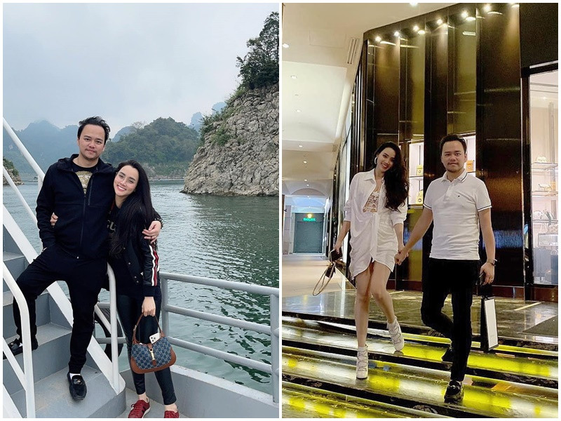 Đến nay, tình cảm của vợ chồng Trang Nhung vẫn mặn nồng. Ảnh: FB Trang Nhung