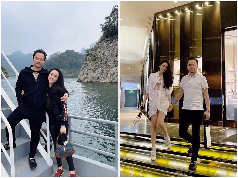 Đến nay, tình cảm của vợ chồng Trang Nhung vẫn mặn nồng. Ảnh: FB Trang Nhung