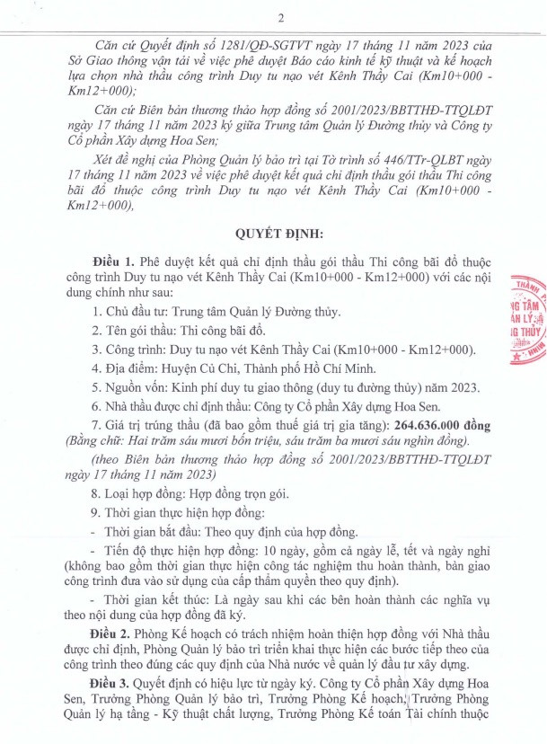 TP HCM: Cong ty Hoa Sen 1 ngay duoc chi dinh 4 goi thau-Hinh-2