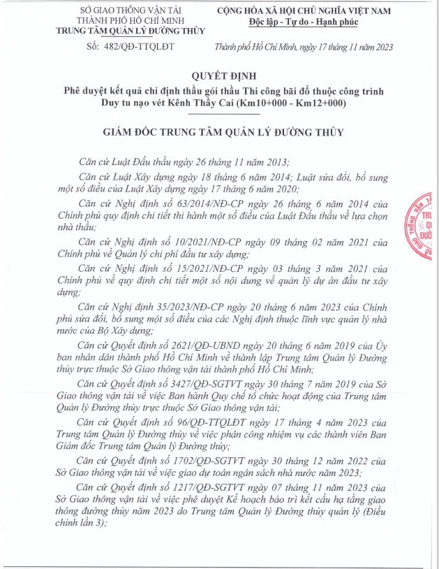 TP HCM: Cong ty Hoa Sen 1 ngay duoc chi dinh 4 goi thau