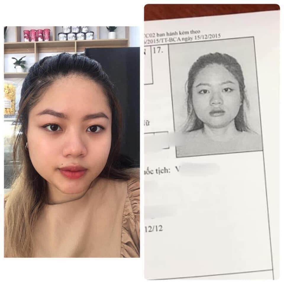 Một số cô gái sau khi cầm tấm ảnh căn cước công dân trên tay chỉ biết “khóc một dòng sông” vì không nhận ra chính mình.