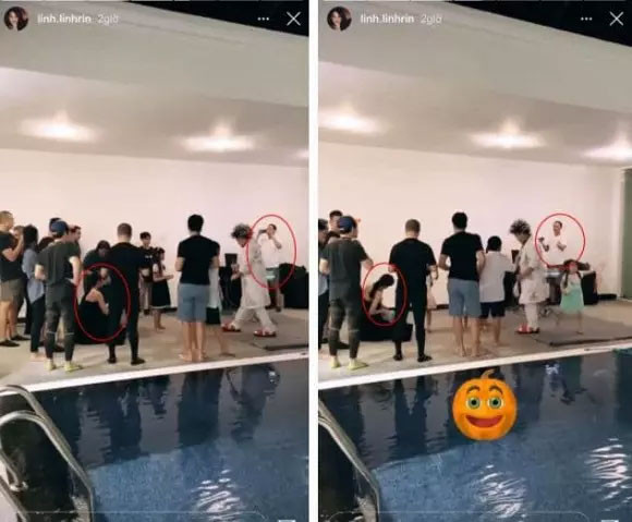 Những bữa tiệc gia đình của nhà bạn trai không thể thiếu sự có mặt của Linh Rin.