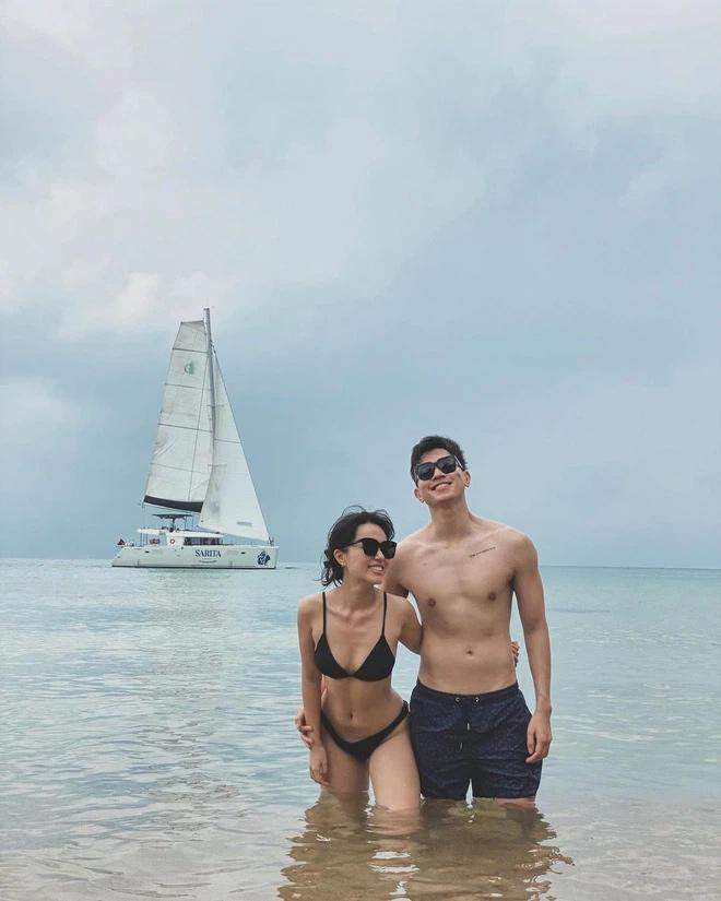 Khoảnh khắc của Quang Đạt và Hà Trúc đã khiến cộng đồng mạng "gato" một phen bởi họ cực ngọt ngào, tình cảm lại đẹp thì miễn chê.