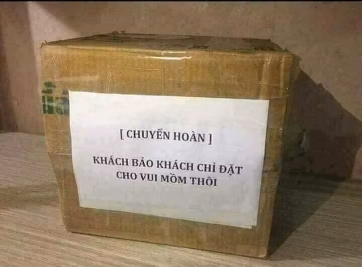 Shipper bị bùng hàng chỉ vì khách đặt cho vui mồm.