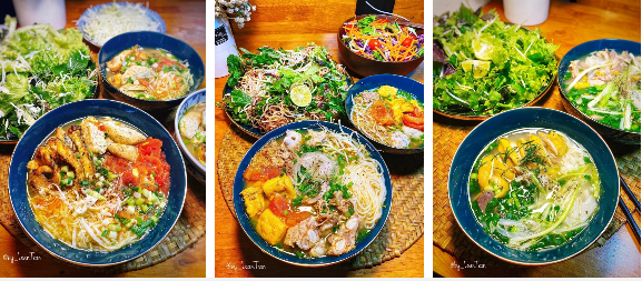 Hầu hết mọi người đều ngạc nhiên và ngưỡng mộ cách làm các món ăn cũng như trình bày tỉ mỉ của chị Loan.