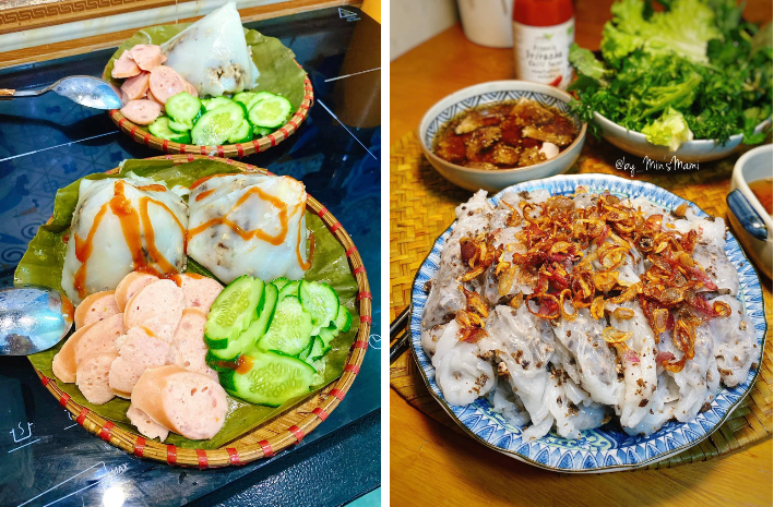 Các món ăn sáng mà chị Loan làm cho chồng con thu hút sự chú ý của mọi người không chỉ bởi các món ăn rất hấp dẫn mà còn bởi sự đa dạng qua các bữa.