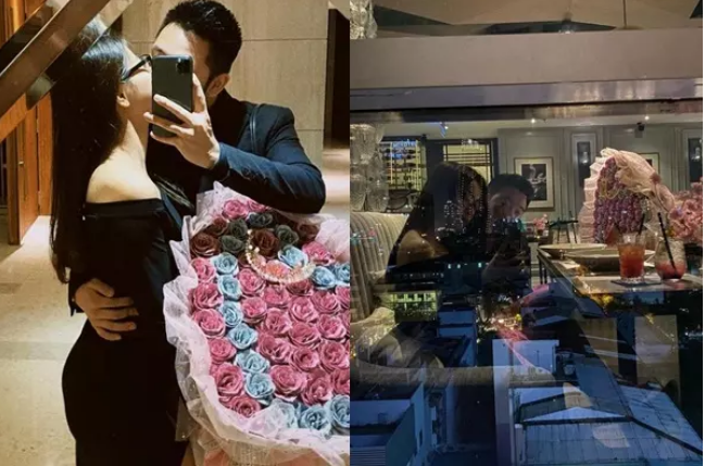 Vào khoảng đầu năm nay, Nhật Lê đã chính thức công khai bạn trai mới sau khi tung loạt "hint" hẹn hò khiến nhiều người bán tín bán nghi.