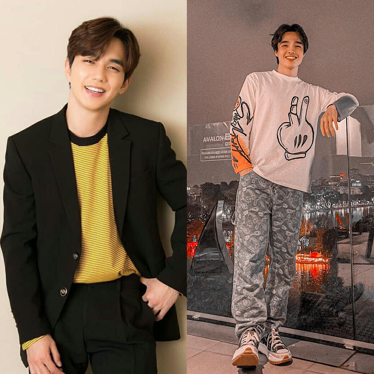 Điệu cười của Tun Phạm được nhận xét có nét giống với nam diễn viên Hàn Quốc Yoo Seung Ho.