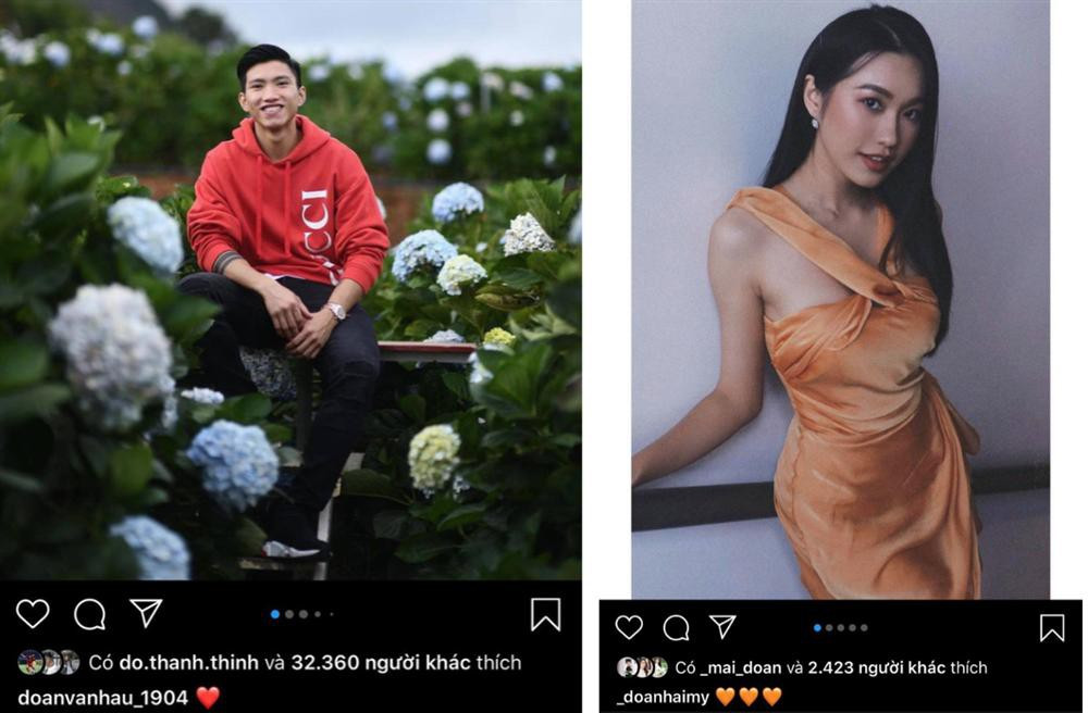 Những động thái này như khẳng định chuyện tình cảm của Đoàn Văn Hậu và Doãn Hải My trong mắt người hâm mộ.