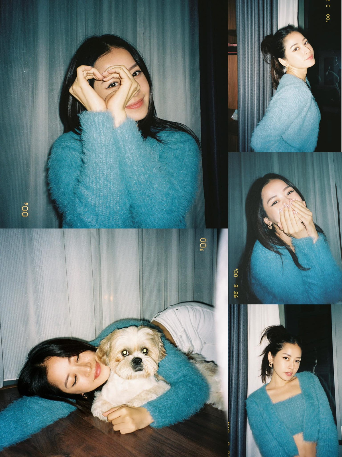 Trở thành người em thân thiết của "nữ hoàng nội y" Ngọc Trinh nên phong cách thời trang cũng như cách tạo dáng của hot girl này cũng giống đàn chị mấy phần.