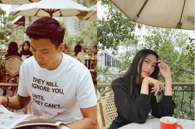 Tin đồn Đoàn Văn Hậu và Doãn Hải My hẹn hò xuất hiện hồi tháng 10/2020, giữa thời điểm gái xinh đang tham gia Hoa hậu Việt Nam.