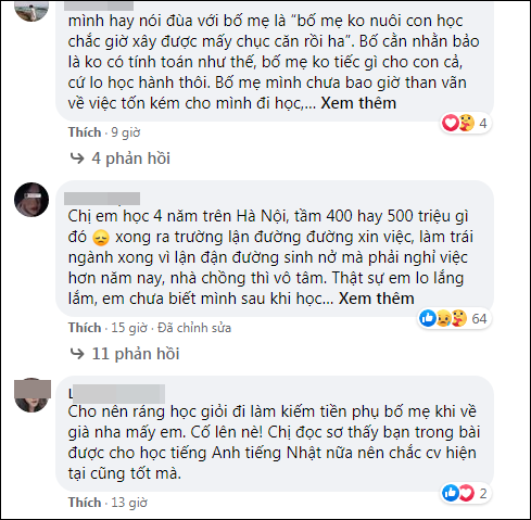 Hiện tại, những trang giấy của "cuốn sổ nuôi Đại học" vẫn nhận về sự quan tâm cực lớn từ cộng đồng mạng, đặc biệt là các bạn trẻ. Ảnh: Tổng hợp