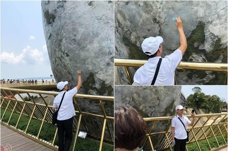 Không chỉ nhân vật chính bị “ném đá” không thương tiếc, người chụp ảnh phản ánh hành động này cũng bị vạ lây.