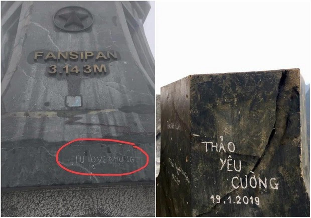 Lên đỉnh Fansipan, ngoài khung cảnh mây mù tráng lệ, nhiều du khách chắc chắn sẽ được thấy thêm những tuyên ngôn tình yêu đi cùng năm tháng này.