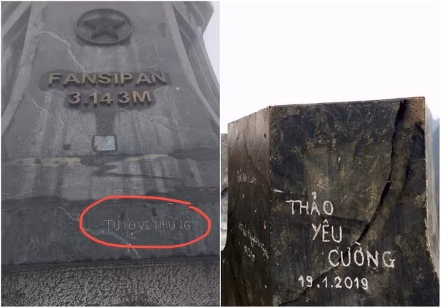 Lên đỉnh Fansipan, ngoài khung cảnh mây mù tráng lệ, nhiều du khách chắc chắn sẽ được thấy thêm những tuyên ngôn tình yêu đi cùng năm tháng này.
